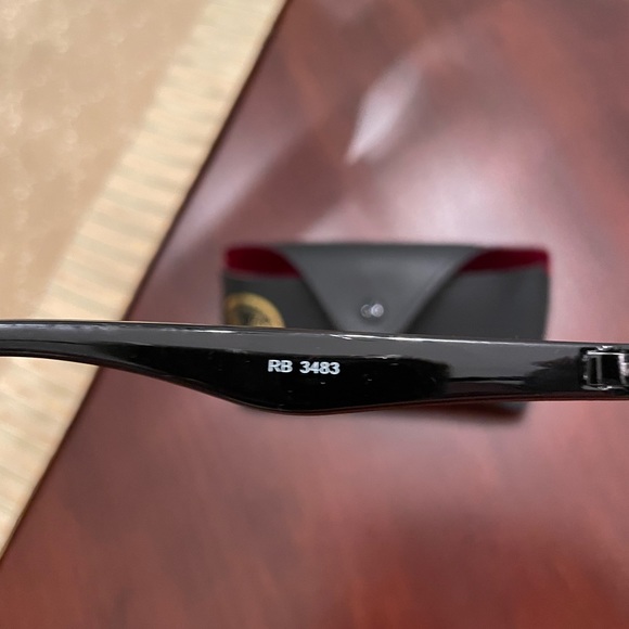 Ray Ban 3483 polarized gun metal sunglasses. Never been worn. - Picture 7 of 9